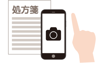 スマホのカメラで処方箋を撮影