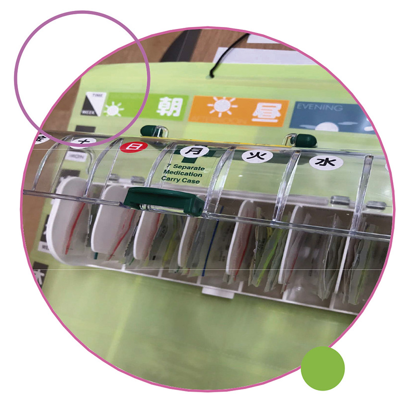 患者様に合わせてお薬を一包化などで管理しやすく